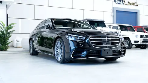2022 Mercedes-Benz S 580 4Matic, Japanese Specs - GCC Car