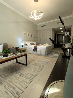 Studio fully new furnished - JVC - only 4000