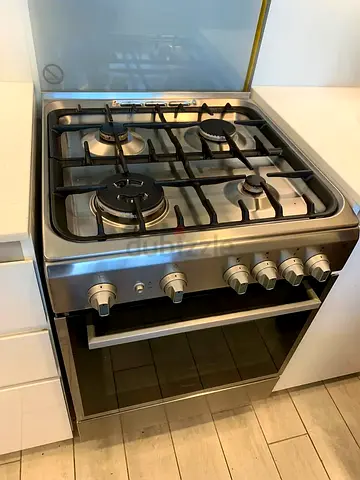 Whirlpool Cooking Range full gass MODEL ACMK6333IX 60x60 4 Burner STOVE