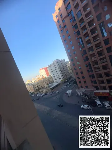 For Annual Rent in Ajman Two-bedroom apartment with a living room