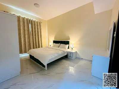 🏡 أفخم  وارقى شقة غرفتين وصالة للإيجار الشهري في الراشدية 2✨ 🔹 مفروشة بالكامل – شامل الفواتير والإنترنت – موقع مميز مقابل جراند مول