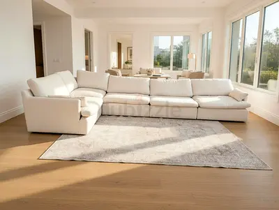 Swin modular feather 🪶 filled sofa