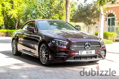 Mercedes E 450 convertible