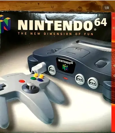 Nintendo 64 N64 Console pal System Black CIB Complete in Box