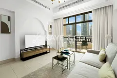 Spacious | Partial Burj View | Furnished | Balcony