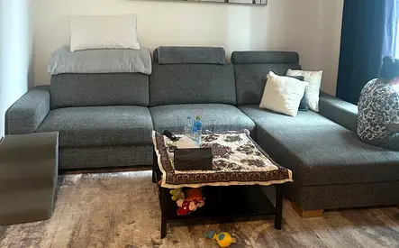 IKEA Sovallen L Sofa Dark Gray Excellent condition