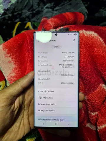 Samsung Galaxy S22 ultra - Great Condition