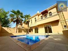 Elegant Community Four Bedrooms Hall, Dining Room, Nice Kitchen, Pvt Swimming Pool, Garden, Maid Roo