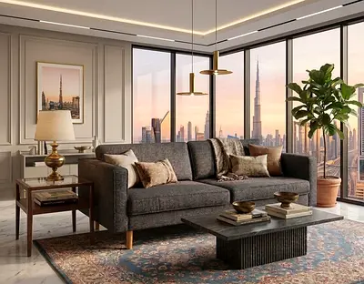 Premium sofa with modern look and strong build. Easy arrangement by next day. Inbox for booking.