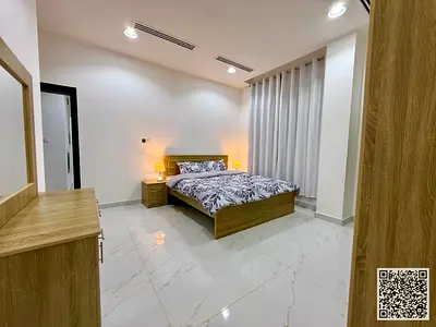 شقه فاخره غرفه وصاله مع بلكونه باطلاله مفتوحه. عجمان النعيميه 2.مفروش بالكامل للإيجار الشهري✨الإيجار يشمل الفواتير والإنترنت وموقف