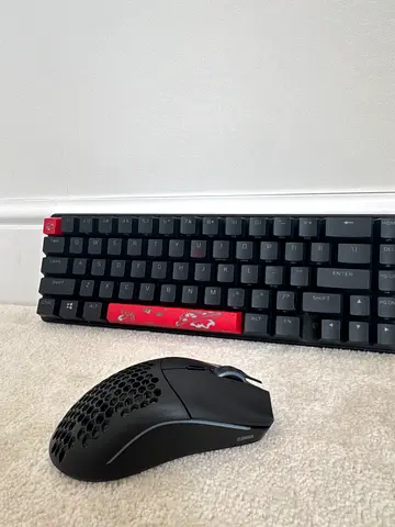 65% tactile Hyper X Origins keyboard with a glorious model O wired both used for 3 hour negotiable