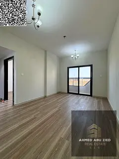 For annual rent in Ajman Al Jurf 3, 2-bedroom apartment with living room, master bedroom, 2 baths, b