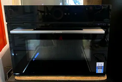 Bosch Series 8 Built-In Compact Oven CMG7241B1M Black 45L 60x45cm integrated model