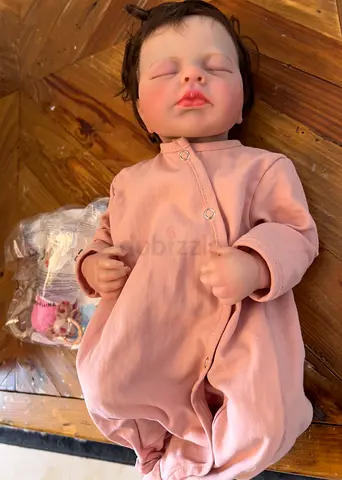 Realistic Baby Doll with Cute Outfit