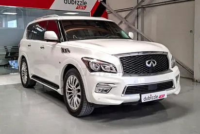 AED 1566/month | 2017 Infiniti QX80  | GCC Specs | Ref#443814