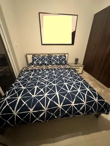 Home Center Petra King Size Bed with Bed Side stand with storage