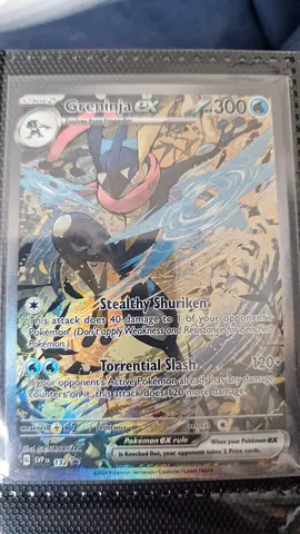 Greminja EX promo card