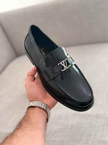 Luxurious Louis Vuitton Leather Loafers