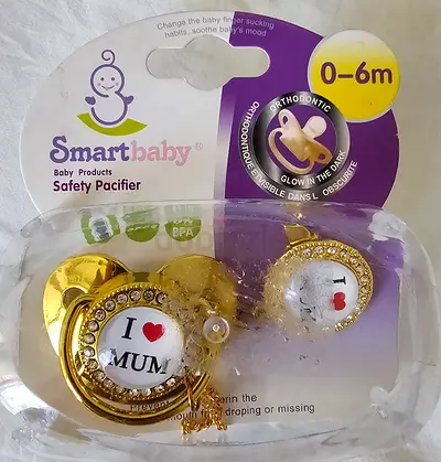 Smartbaby Safety Pacifiers - Glow in the Dark