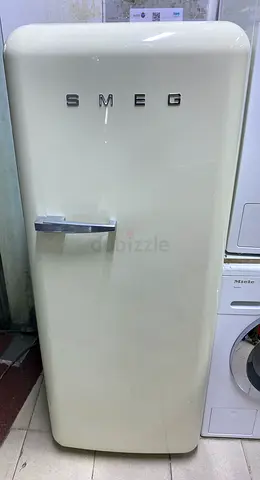The Smeg FAB28RCR3GA Retro Style Single Door Refrigerator (Cream)