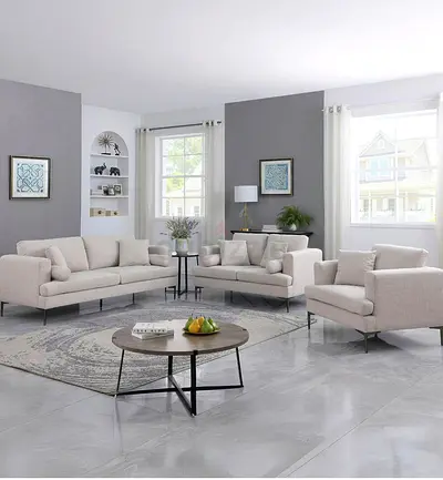 Brand New Sofa – Premium Fabric  ComfLuxury Sofa – Perfect Blend of Style  Comfort