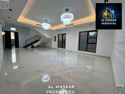فيلا فاخرة للبيع في الروضه2 - تصميم أنيق يضم5غرف نوم واسعة وتشطيبات فاخرة للغاية في موقع هادئ واستراتيجي في عجمان