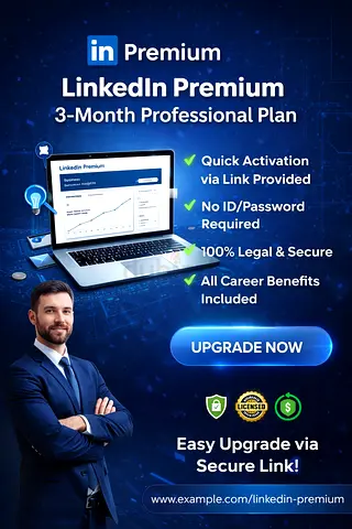 LinkedIn Premium 3-Month Professional Plan