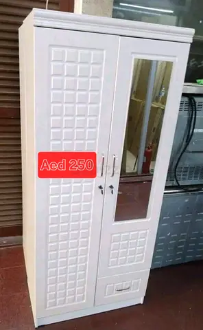 White Wardrobe with Mirror