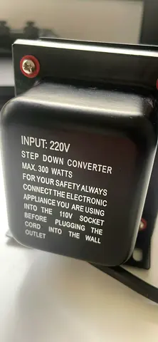 220V to 110V Step-Down Converter – 300W (Working)