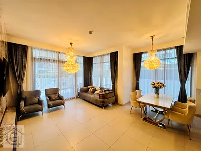 2BR | Furnished Apartment | Large Terrace | The Cove Building 3