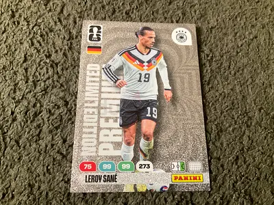 Leroy Sané Panini limited edition Premium Card