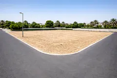 Corner residential plot