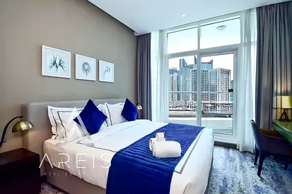 Luxury Fully Furnished Apartment with Balcony and Canal View