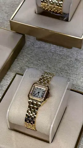 Cartier gold watch