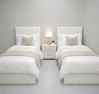 Stylish Brand New single size bed with medical mattress good quality single bed