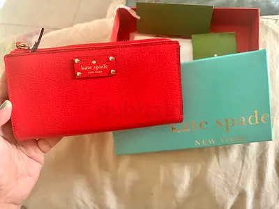 Authentic Kate Spade New York Red Wallet