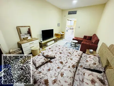 MONTHLY FURNISHED STUDIO FOR RENT IN AL RASHIDIYA 3, AJMAN BEHIND GRAND MALL