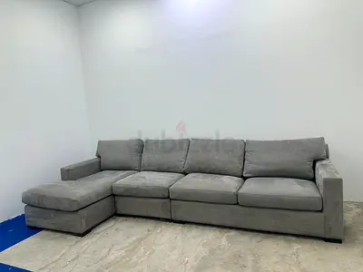 Selling cratebarrel lshape sofa