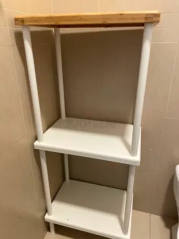 IKEA bathroom shelf stand