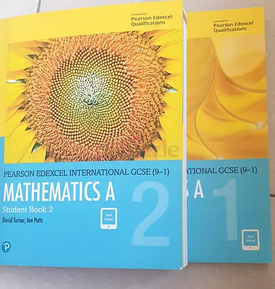 Pearson Edexcel International GCSE Mathematics A - Student Books 1  2 (used)
