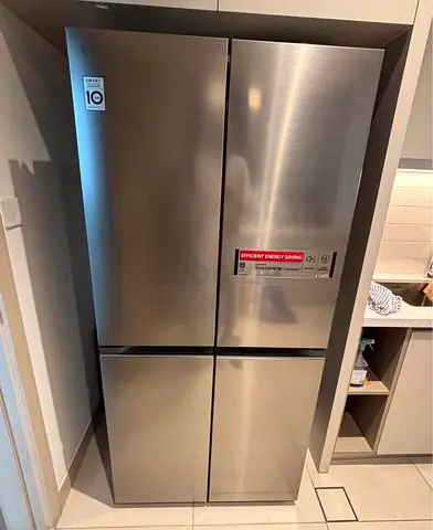 Lg French 4door modern Stainless Steel Refrigerator freezer