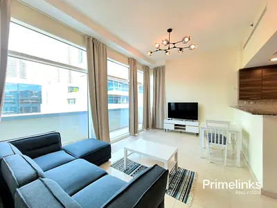 Spacious 1BR Apartment | Furnished | Plaza View