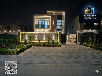 تملك فيلا تصميم اوروبى تشطيب سوبر ديلوكس طابقين مع حوش كبير ومسبح خاص بسعر شامل رسوم التسجيل والتمليك موقع مميز مقابل جميع الخدمات مباشرة