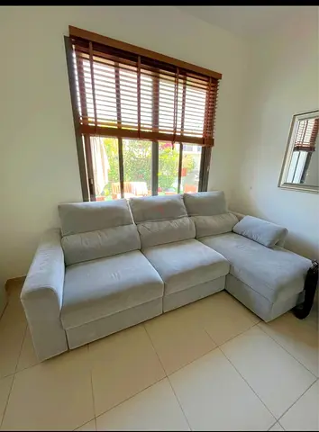 IKEA Esklstuna L Shape Sofa Bed Gray Good condition