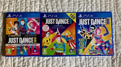 JUST DANCE 2014, 2015, 2016 - PS4