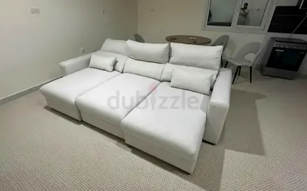 Ikea L shape sofa bed with storage