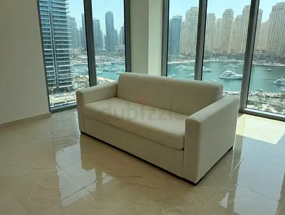 Natuzzi three seater sofa bed with mattress