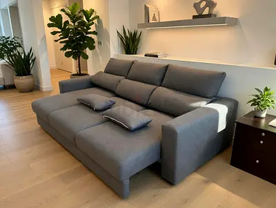 Ikea eskilstuna L shape sofa under storage