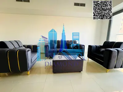 للبيع شقه غرفه و صاله مدفوعة الأقساط حتى يونيو 2026 اطلاله مفتوحه  مع الأثاث تكملة أقساط برج النعيميه وان عجمان .