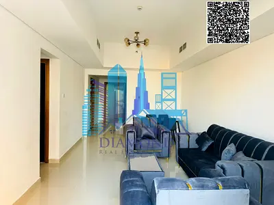 For sale: One-bedroom apartment with installments paid until June 2026, open view, furnished, installments remaining, Al Nuaimiya one Tower, Ajman.